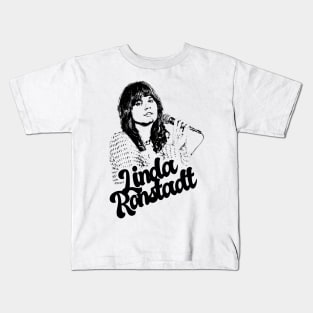 Linda Ronstadt 80s style classic Kids T-Shirt